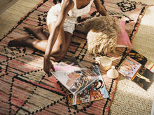 Load image into Gallery viewer, Vintage Boujaad Moroccan Rug 4'x8'