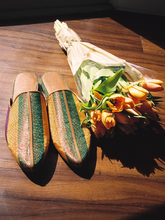 Load image into Gallery viewer, Men's Pēkäk Lounge Slippers - Prism Saffron
