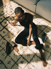 Load image into Gallery viewer, Vintage Beni Ourain Moroccan Rug 6'x10'