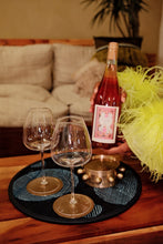 Load image into Gallery viewer, Halo Serving Mat in Midnight Blue