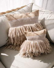 Load image into Gallery viewer, Decorative Throw Pillow for Sofa - Cream Picnic / Smokey Beige