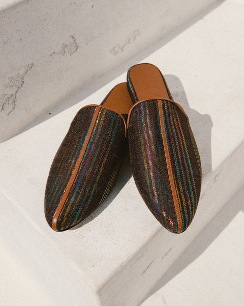 Women's Pēkäk Lounge Slippers - Chestnut Holograph
