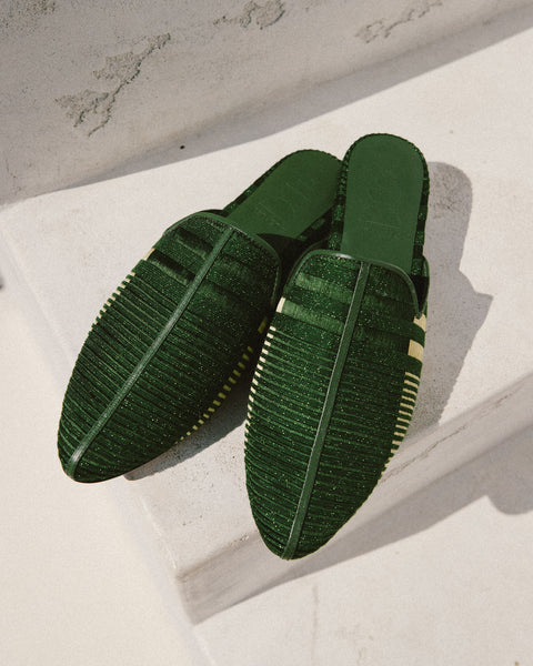 Women's Pēkäk Lounge Slippers - Iroko Green
