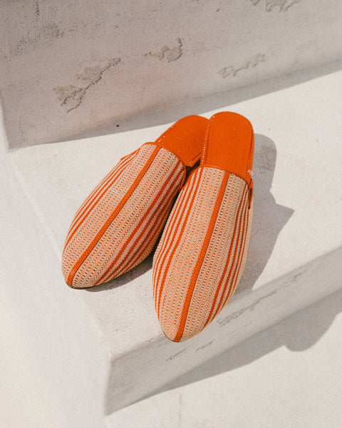 Women's Pēkäk Lounge Slippers - Sunset Orange