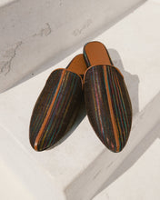Load image into Gallery viewer, Women&#39;s Pēkäk Lounge Slippers - Chestnut Holograph
