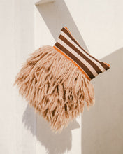 Load image into Gallery viewer, Wugo Pillow -  Rust stripe/Andes Sand
